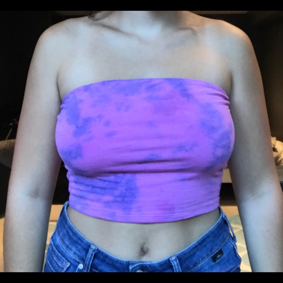 🌟3 for $25🌟 - Tie dye tube top - Picture 2 of 3
